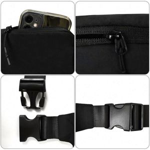 Free Sample Custom Fashion Waterproof Waist Bag Crossbody with Adjustable Strap High-capacity Waist Packs for Running - Product Image 4