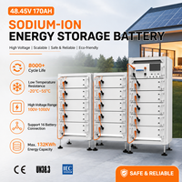 Batterie Sodium-ion 48V 8kWh-132kWh, Batteries Sodium, Batterie de Stockage, Batterie Solaire, Power Bank, Power Wall, Batteries Sodium-ion Rechargeables