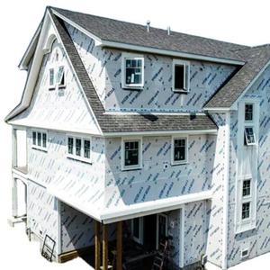 Personnalisation, éco-responsabilité, revêtement de façade extérieure de la maison, film d'étanchéité pour bâtiment, film de protection de maison, durable - Product Image 2