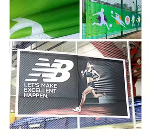 Tùy chỉnh thiết kế đầy đủ màu sắc Vinyl rắn biểu ngữ với grommets xách tay dấu hiệu quảng cáo cho tổ chức sự kiện - Product Image 3