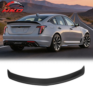 Convient pour Cadillac CT5 2020-2026 V Style Blackwing Spoiler de coffre Noir brillant - Product Image 1