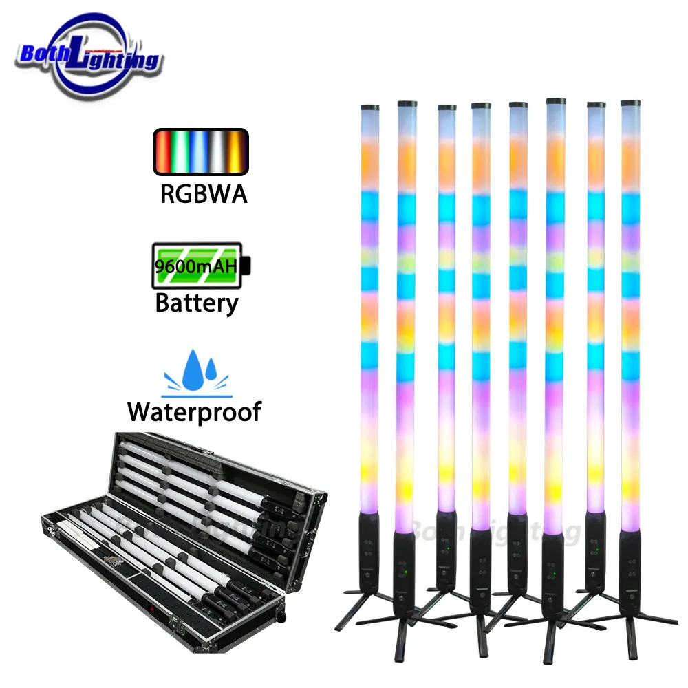 Astera Titan led battery operated Titan Tubes Light Full Color Wireless 360 white led titan Pixel Tube For Wedding Party