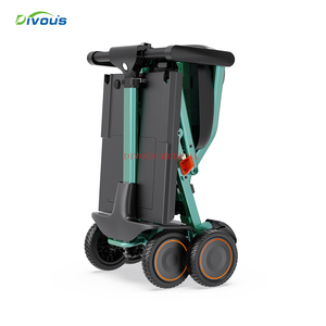 Scooter de Movilidad Compacto, Plegable y Ligero de 4 Ruedas, Scooter Eléctrico Portátil Ultraligero para Personas con Discapacidad - Product Image 2