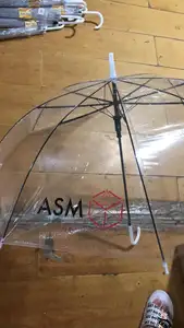 Mini Có Thể Gập Lại Tùy Chỉnh Trong Suốt Umbrella Rõ Ràng Umbrella Với Logo In Ấn Cho Người Lớn Và Trẻ Em