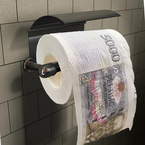 Tùy Chỉnh Thú Vị In Ấn 5000 Séc Kroner Dùng Một Lần Tinh Khiết Gỗ Bột Giấy Vệ Sinh Giấy Cho Vui Sinh Nhật Đảng Quà Tặng - Product Image 3