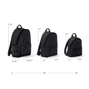 Custom Neoprene Waterproof Girls Schoolbag Black Leisure Women <strong>Backpack</strong> Travel Fashion <strong>Backpack</strong> - Product Image 3