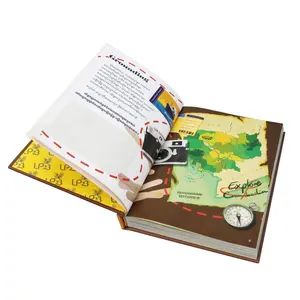 定制设计精装儿童板书印刷儿童木制书架mst婴儿木偶书