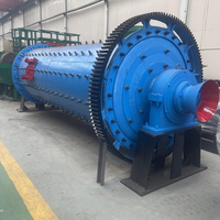 Broyeur à boulets haute efficacité 1500x4500, type humide et sec, pour usine de traitement des minerais d'or