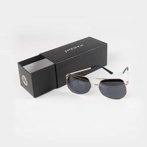 Футляр для очков, футляр с логотипом под заказ, бумажные футляры, набор для упаковки солнцезащитных очков, дешевая упаковка - Product Image 3