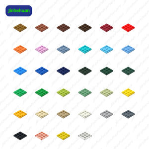 Blocs de construction en plastique pour enfants, lot de 80 pièces, lot de 3x3 pièces - Product Image 2