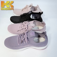 Chaussures de course respirantes pour hommes, en maille Fly Knit, légères, à enfiler, décontractées, pour la marche