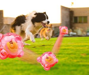 Popular Pet Dog Voice <strong>Toy</strong> Throwing Jumping Interactive Training Built-in Tennis Ball Self Entertaining Relaxing Dog <strong>Toys</strong> - Product Image 1