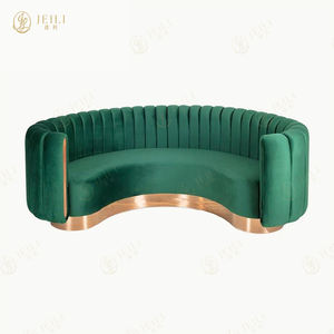 Suministros personalizados para restaurantes <span class=keywords><strong>de</strong></span> Hotel Pub, tela moderna, asientos <span class=keywords><strong>de</strong></span> cabina <span class=keywords><strong>de</strong></span> restaurante verde oscuro para restaurante, asientos <span class=keywords><strong>de</strong></span> cabina <span class=keywords><strong>de</strong></span> banquetes - Product Image 3