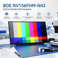 BOE d'origine NV156FHM-N42 LCM 15.6 "FHD 120Hz MEMC Module LCD industriel Interface EDP HMI/PLC Intégrateurs de système