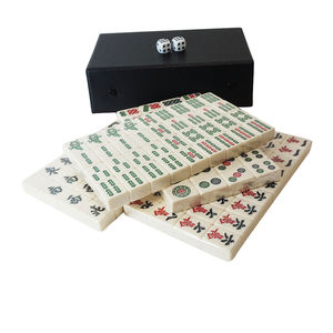 مجموعة بلاط ميجونج صيني احترافية مخصصة, 30 قطعة من ألواح الماجونج الصينية ذات الحد الأدنى لكمية الطلب ، 144 درجة ، ميلامين ، كيجونج ، ذات الحد الأدنى لكمية الحد الأدنى لكمية الطلب ، مصنوعة من المعدن ، كما أنها مضادة للأوزان الزائدة لألعاب القمار في الكازينو ، طراز عام - Product Image 6