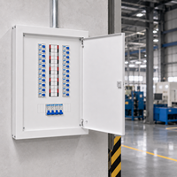 Système de panneaux de distribution d'énergie métalliques B&J personnalisés pour bus-bars, boîtier MDB, montage en saillie ou en encastré, pour la distribution d'énergie principale