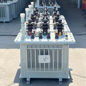 Outdoor Installation Step Up 208/120 To 7200V 50 KVA 80 KVA 3 Phase Oil Immersed Transformer