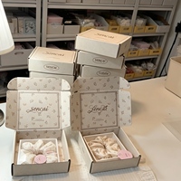 Boîtes cadeaux pliables en carton ondulé personnalisées, écologiques, en matériaux recyclés, avec impression UV pour l'expédition de bijoux