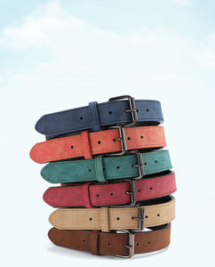 Alta calidad personalizable texto fabricante al por mayor logotipo personalizado ajustable collar de perro de cuero - Product Image 5