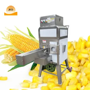 Máquina trilladora de maíz fresco de maíz de alta calidad para eliminar granos de maíz dulce de China