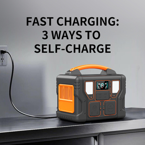 Trung Quốc Chuyên Nghiệp sản xuất chất lượng cao ngân hàng điện dân cư mất điện dự phòng 600 Wát kích thước nhỏ Trạm điện cầm tay - Product Image 4