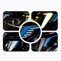 Adapté aux modèles BMW Série 1 F20 de 2012 à 2014, phare pour les feux de jour LED de style « dents » et modification des clignotants