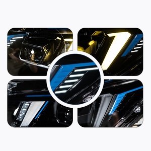 Adatto per modelli <span class=keywords><strong>BMW</strong></span> Serie 1 <span class=keywords><strong>F20</strong></span> dal 2012 al 2014, faro con luci diurne a LED stile "denti" e indicatori di direzione modificati - Product Image 3