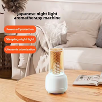 2025 nouveau diffuseur de parfum automatique USB sept couleurs flamme humidification bureau aromathérapie Machine pour la maison chambre en plastique