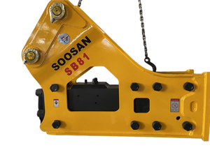 New for SB81 Side Type Hydraulic Breaker with Gearbox 140mm Chisel Diameter for 18-26 Ton Excavators 1 Year Warranty - Product Image 2
