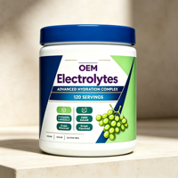 Complexe d'hydratation avancé aux électrolytes, saveur raisin, 120 portions, végétalien