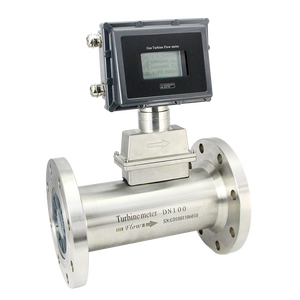 Lwq <span class=keywords><strong>Turbine</strong></span> <span class=keywords><strong>Flow</strong></span> <span class=keywords><strong>Meter</strong></span> Roestvrij Staal Kunststof Meet Gas Water Olie Lucht Met Lcd-Display Flens Draad Aansluiting - Product Image 5