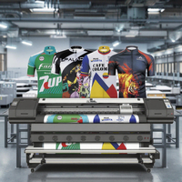 Promo Panas 1.8m untuk Kaos Olahraga Sepak Bola Tekstil Jersey 2400Dpi Impresora I3200 Printer Transfer Panas Sublimasi Digital