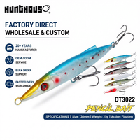 Leurre flottant Minnow Stickbait 130mm 25g pour la pêche à la truite et au bar en eau douce - Fournisseur Fabricant