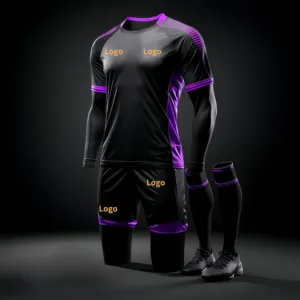 Uniformes de Fútbol para Adultos al por Mayor YINCH, Camisetas de 220 g/m² de Secado Rápido, Traje de Fútbol Transpirable, Conjuntos de Camisetas de Fútbol Cortas para Hombre - Product Image 1