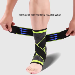 TOPKO Deportes Compresión Elástica <span class=keywords><strong>Tobillo</strong></span> Correa Mangas <span class=keywords><strong>Tobillo</strong></span> Envoltura Soporte <span class=keywords><strong>Tobillera</strong></span> - Product Image 2