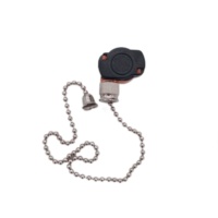 Interrupteur à chaîne de tirage, accessoires d'éclairage DIY, interrupteur à fermeture éclair électrique pour éclairage mural, ventilateurs de plafond