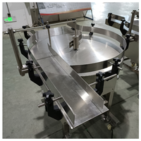 2023 Accumulation rotative collecte démêlage Table tournante Type de disque plateau tournant bouteilles Collection Machine bouteilles collecteur