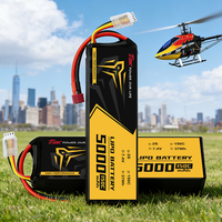 Batterie Lipo 3400/4800/5000/6700mah 7.4V 150C pour modèles RC, avions, hélicoptères, drones, batteries 2S