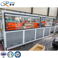 Machine de fabrication de panneaux à persiennes en PVC WPC Extrudeuse de plancher en PVC WPC Machine d'extrusion de panneaux muraux nano