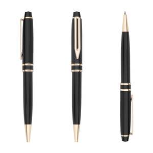 Stylo bille en métal rotatif personnalisable avec logo, en gros, pour la publicité d'entreprise et l'usage au bureau - Product Image 2