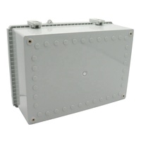Caja de ABS a Prueba de Polvo y Agua para Gestión de Cables con Orificios Perforables y Resistente a los Rayos UV