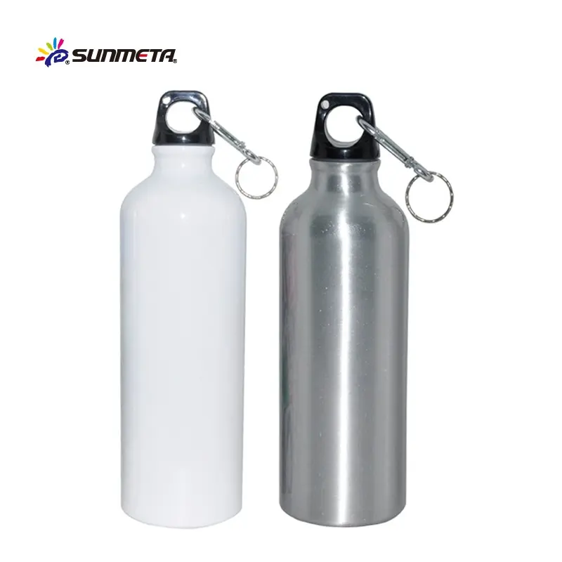 Sunmeta Blank Sublimation Transfer Printing Aluminum Sports Water Bottle With CE Certification