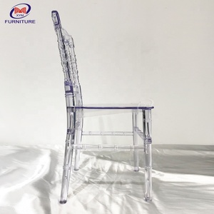 Giá Bán Buôn Pha Lê Nhựa Trong Suốt Nhựa Stackable Napoleon Trẻ Em Trẻ Em Bảng Và Ghế - Product Image 3