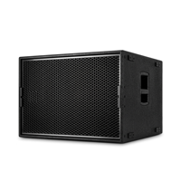 Subwoofer actif Power Sound de 19 pouces, 1600 W RMS, 138 dB, avec DSP FIR allemand, pour concerts et DJ