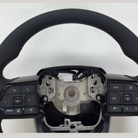 Volant de direction de voiture en cuir PU et fibre de carbone à 3 branches pour Corolla LC300 Hilux N70 Fortuner Land Cruiser GR, modification de volant, style professionnel