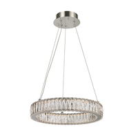 Lustre moderne en cristal haut de gamme pour hôtels éclairage LED salon salle à manger chambre protection des yeux-nouvelle suspension de luxe