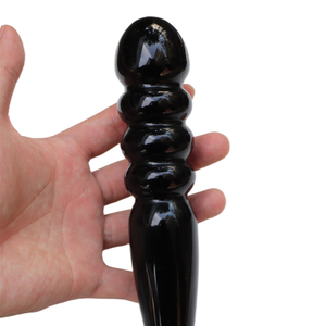 Varita Yoni de Obsidiana Negra de Lujo, Hecha a Mano, para Ejercicios de Kegel, Juguete Sexual, Meditación, Piedra Curativa, Varita de Masaje - Product Image 5