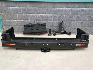 GZDL4WD pare-chocs avant en acier pare-chocs arrière pour Land Cruiser FJ LC 100/105 - Product Image 4
