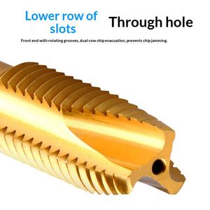 钛镀层加工机用螺旋钻头，不锈钢钻头，M3-M4-M5-M6-M8-M10 公制 中国 - Product Image 4