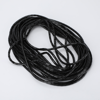Banda Espiral Negra TYO de 20MM, Envoltura Flexible de PE para Cables, Protector de Cables Aislado Antiabrasión, Organizador de Cables